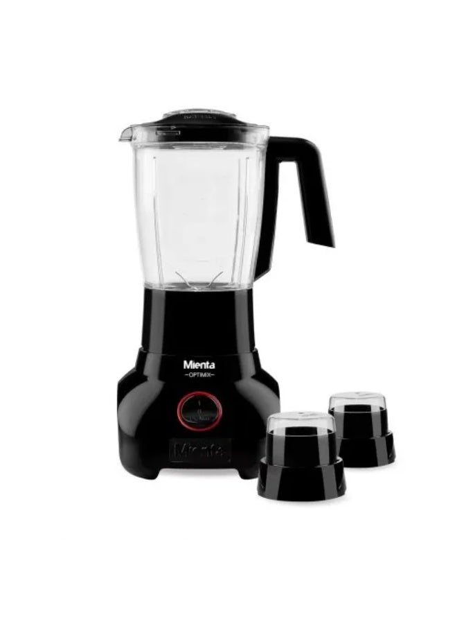 ميانتا خلاط كهربائي ميانتا،700 وات ،1.75 لتر ،2 مطحنة ،أسود ،BL1291G700‏ - Image 1